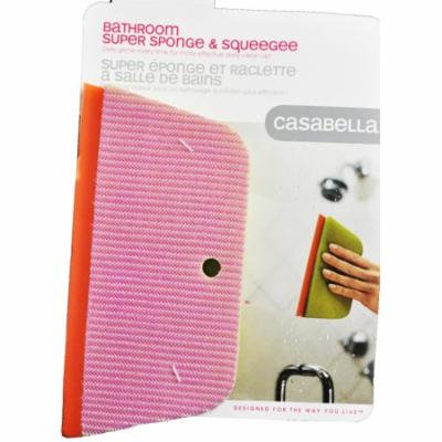 Casabella Super Bathroom Sponge & Squeegee
