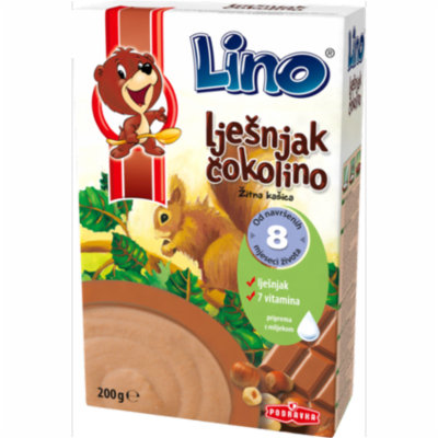 Cereal Flakes with Hazelnut- Ljesnjak Cokolino, CASE, 14x7oz