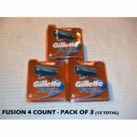 Gillette Fusion 4 (Pack of 3)