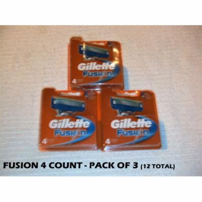 Gillette Fusion 4 (Pack of 3)