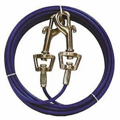Boss Pet Products 1867571 Q231500099 Pet Tie Out for Medium Dog, 15 ft.