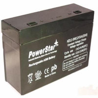 PowerStar hzs12-5hr-3 UPS Replacement Battery Pack for APC BF350U - APC RBC10 Cartridge No. 10 - Leakproof