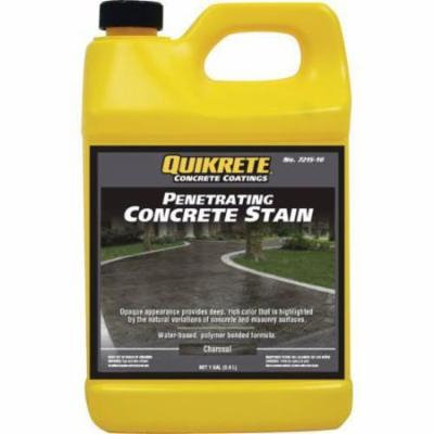 1 Gallon Quikrete Penetrating Concrete Stain - Charcoal