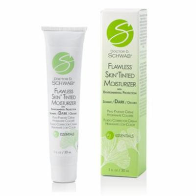 Doctor D. Schwab Flawless Skin Tinted Moisturizer with Environmental Protection Dark 1oz.