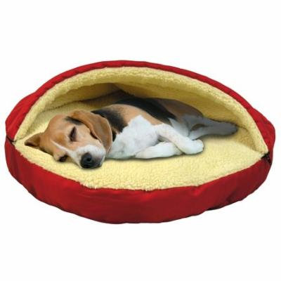 ULTRA PLUSH SHERPA LINED PET CAVE SLEEPING BAG by Pet Beds