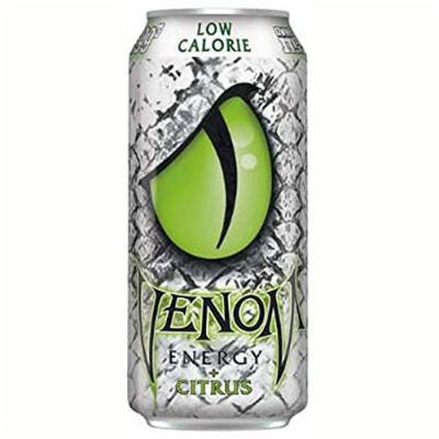Venom Citrus Energy Drink, 16 Fl Oz Can