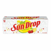 Diet Sun Drop Cherry Lemon, 12 Fl Oz Cans, 12 Pack