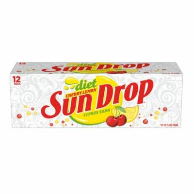 Diet Sun Drop Cherry Lemon, 12 Fl Oz Cans, 12 Pack