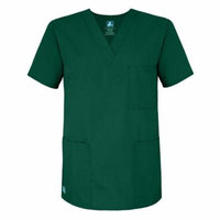 Adar Universal Unisex V-Neck Tunic Top 3 Pockets - 601 - Hunter Green - M