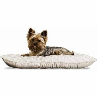 Furhaven Pet NAP Reversible Tufted Plush Pillow Dog Bed for Crates or Kennels