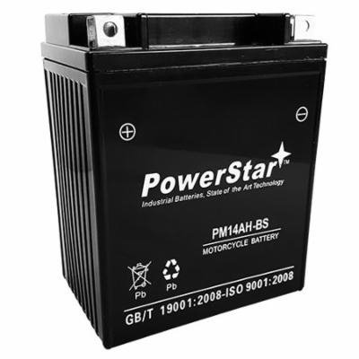PowerStar YTX14AH-BS ATV Battery for YAMAHA YFM350B Bruin 350CC 04-'06 US STOCK