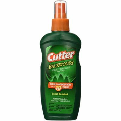 Cutter Backwoods Insect Repellent Pump Spray 6 oz (Pack of 4)