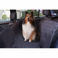 FurHaven Pet Car Seat Cover | Hammock-style, Universal Car Seat or Cargo Area Cover to Protect Vehicle from Dog Hair & Claws, Black