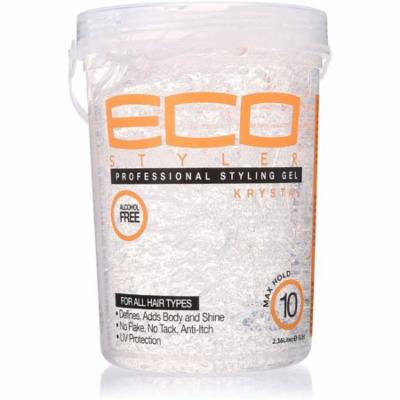 ECO Styler Professional Styling Gel, Krystal Clear 80 oz (Pack of 2)