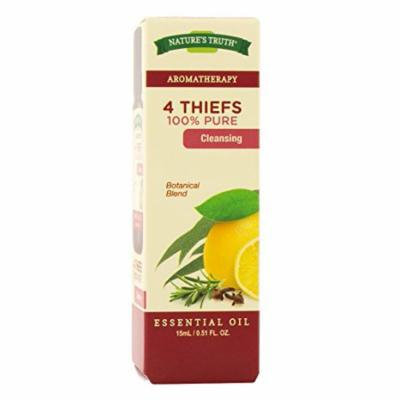 2 Pack Nature's Truth Aromatherapy 4 Thrive Pure Essential Oil 0.51 Oz Each