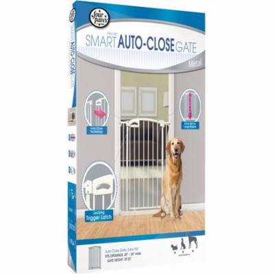 AUTO CLOSING METAL GATE EXTRA TALL