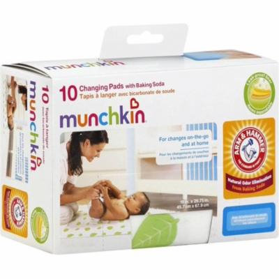 Munchkin Arm & Hammer Disposable Changing Pad with Baking Soda 10 ea (Pack of 2)