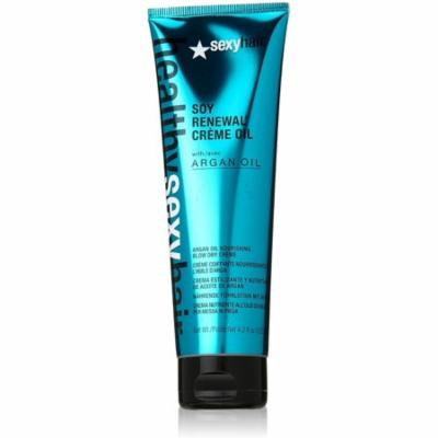 Sexy Hair Concepts Soy Renewal Creme Oil 4.20 oz (Pack of 6)