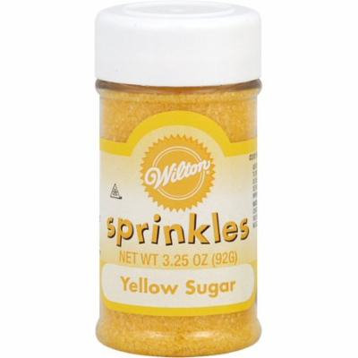 Wilton Sprinkles, Yellow Sugar 3.25 oz (Pack of 4)