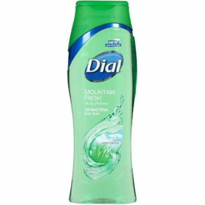 Dial Antibacterial Body Wash With Moisturizers, Mountain Fresh 16 oz (Pack of 2)