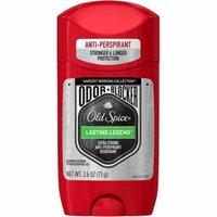 Old Spice Hardest Working Collection Odor Blocker Anti-Perspirant & Deodorant, Lasting Legend 2.60 oz (Pack of 2)