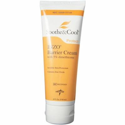 Medline Soothe & Cool INZO Barrier Cream 4 oz (Pack of 2)