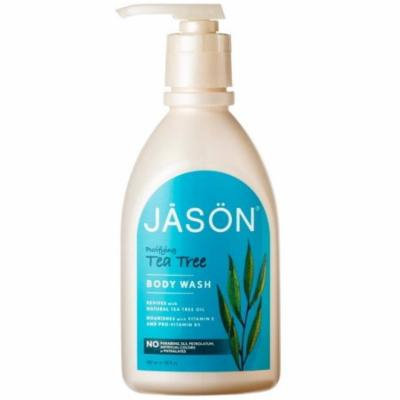 Jason Satin Shower Body Wash, Tea Tree Melaleuca 30 oz (Pack of 3)