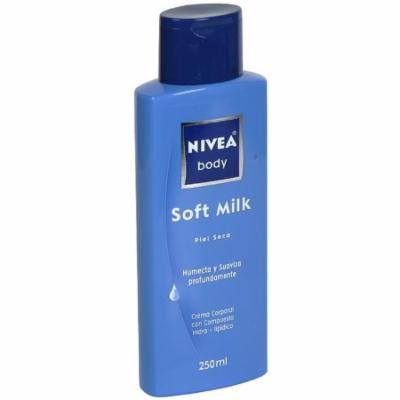 Nivea Body Lotion, Soft Milk 8.4 oz (Pack of 3)