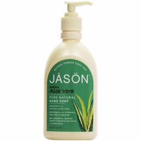 Jason Pure Natural Hand Soap, Soothing Aloe Vera 16 oz (Pack of 2)