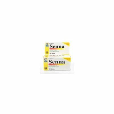2 Pack Quality Choice Sennosides Natural Vegetable Laxative 100 Tablets Each