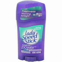 Lady Speed Stick Invisible Dry Power Antiperspirant & Deodorant, Spring Blossom 1.40 oz (Pack of 6)