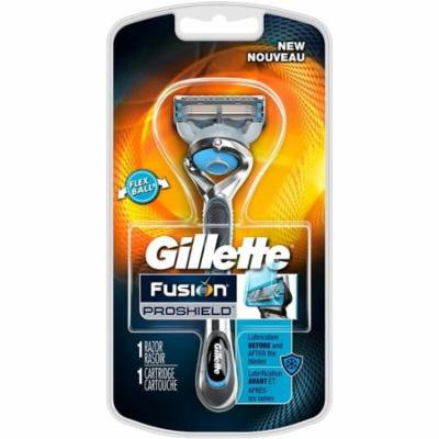 Gillette Fusion ProShield Chill Razor With FlexBall Handle & Blade Refill 1 ea (Pack of 6)