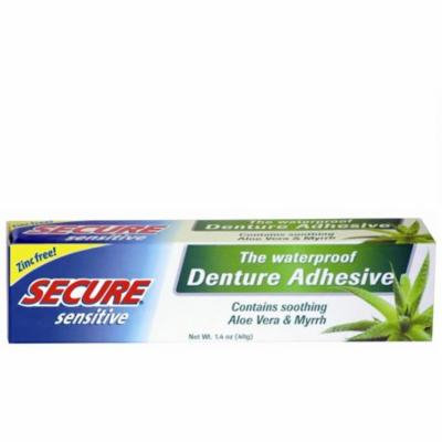 Secure Sensitive Denture Adhesive, 1.4 oz (Pack of 3)