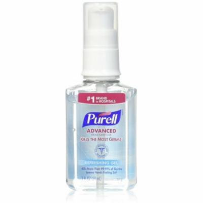Purell Advanced Hand Sanitizer Refreshing Gel 2 oz (Pack of 6)