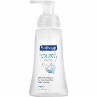 Softsoap Pure Foaming Hand Soap, Fresh 8 oz (Pack of 4)