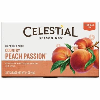 Celestial Seasonings Herbal Tea, Country Peach Passion 20 ea (Pack of 2)