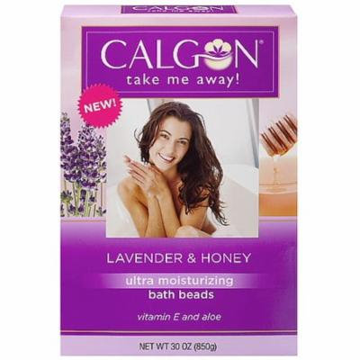 Calgon Ultra-Moisturizing Bath Beads, Lavender & Honey 30 oz (Pack of 2)