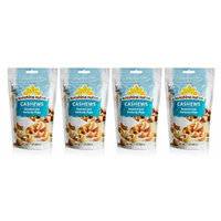 Sunshine Nut Company 'Perfectly Plain' Cashews, Peanut Free, Gluten Free, GMO Free, 7 oz, Pack of 4