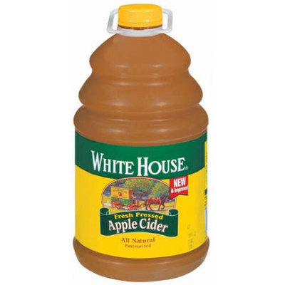 White House: Fresh Pressed Apple Cider, 1 gal