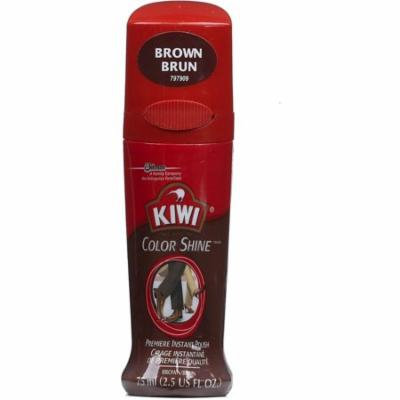 KIWI Color Shine Premiere Instant Polish, Brown 2.5 oz (Pack of 4)