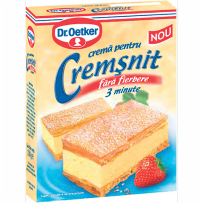 Cremsnit Cake Filling Mix (Oetker) 8 oz (230g)
