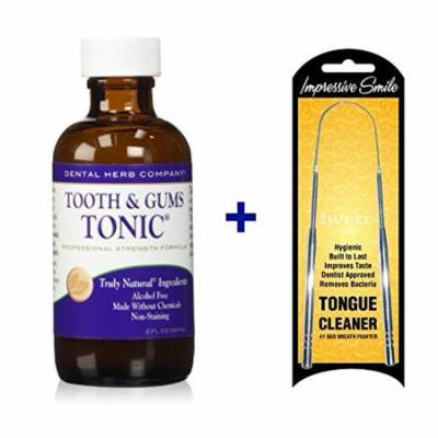 Tongue Cleaner + Travel Size Tonic