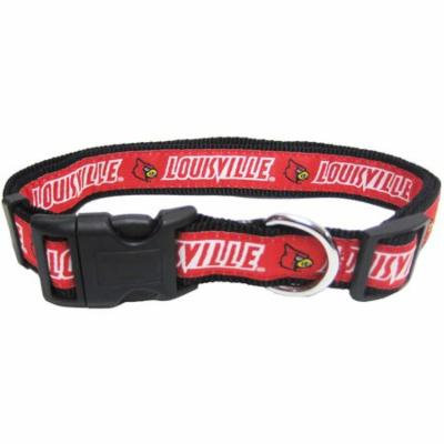 Pets First College Louisville Cardinals Pet Collar, 3 Sizes Available, Sports Fan Dog Collar