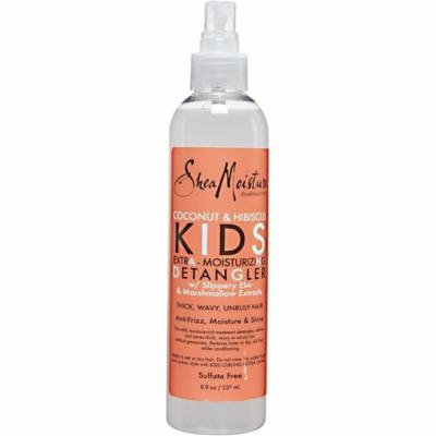 Shea Moisture Kids Extra-Moisturizer Detangler, Coconut & Hibiscus 8 oz (Pack of 6)