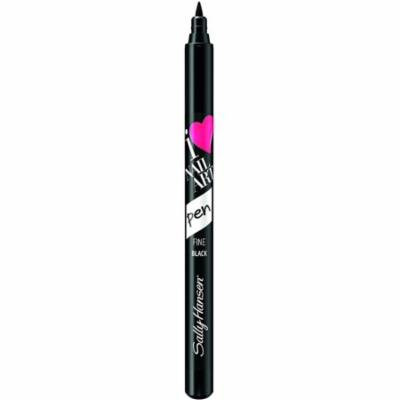 Sally Hansen I Heart Nail Art Fine Point Pen, Black 0.04 oz (Pack of 2)