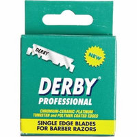 Derby Professional Single Edge Razor Blades 100 ea (Pack of 3)