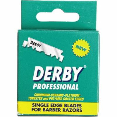 Derby Professional Single Edge Razor Blades 100 ea (Pack of 3)