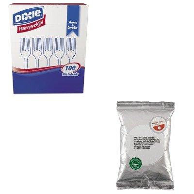 KITDXEFH207SEA11008554 - Value Kit - Seattle's Best Premeasured Coffee Packs (SEA11008554) and Dixie Plastic Cutlery (DXEFH207)