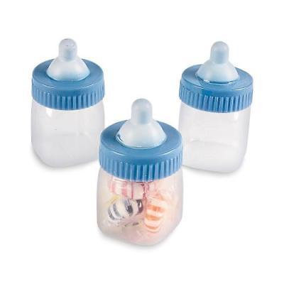 IN-42/1324 Pastel Blue Baby Bottle Containers Per Dozen