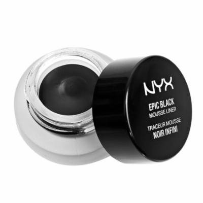 (6 Pack) NYX Epic Black Mousse Liner - Black